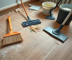 Jak umyć podłogę po remoncie